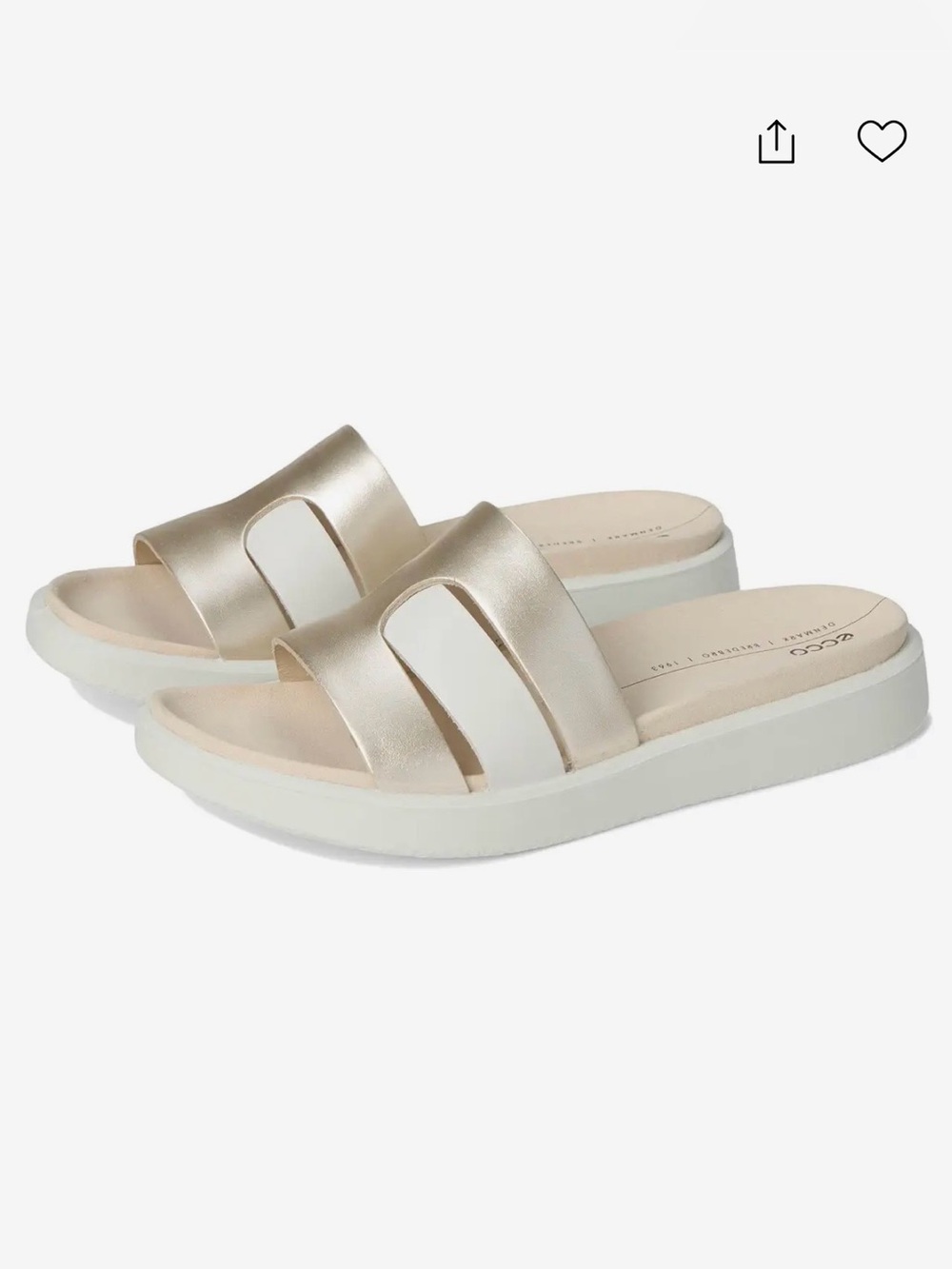 Ecco Flowt Slide Sandals